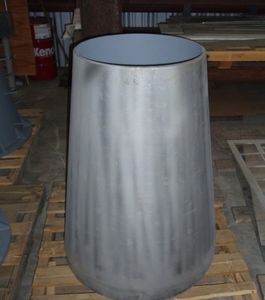 Precast male cone