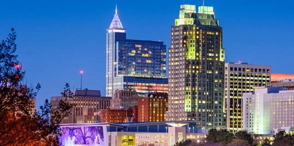 Raleigh, NC, where Earnhardt Realty is located