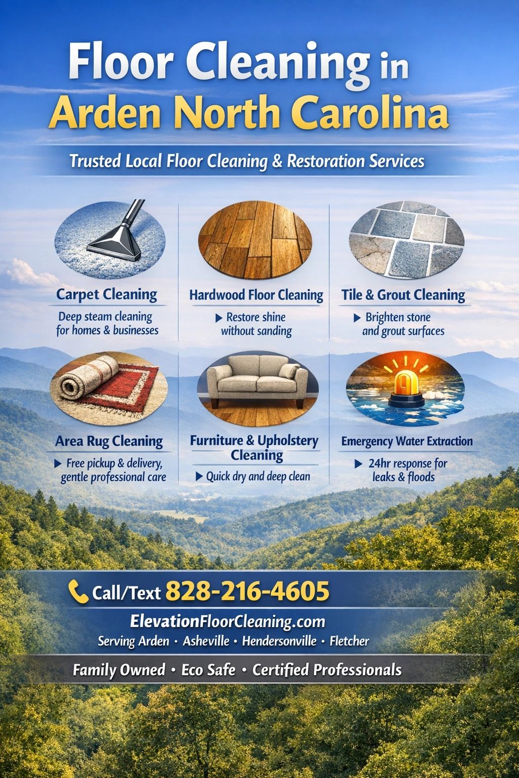 Floor Cleaning in Arden North Carolina