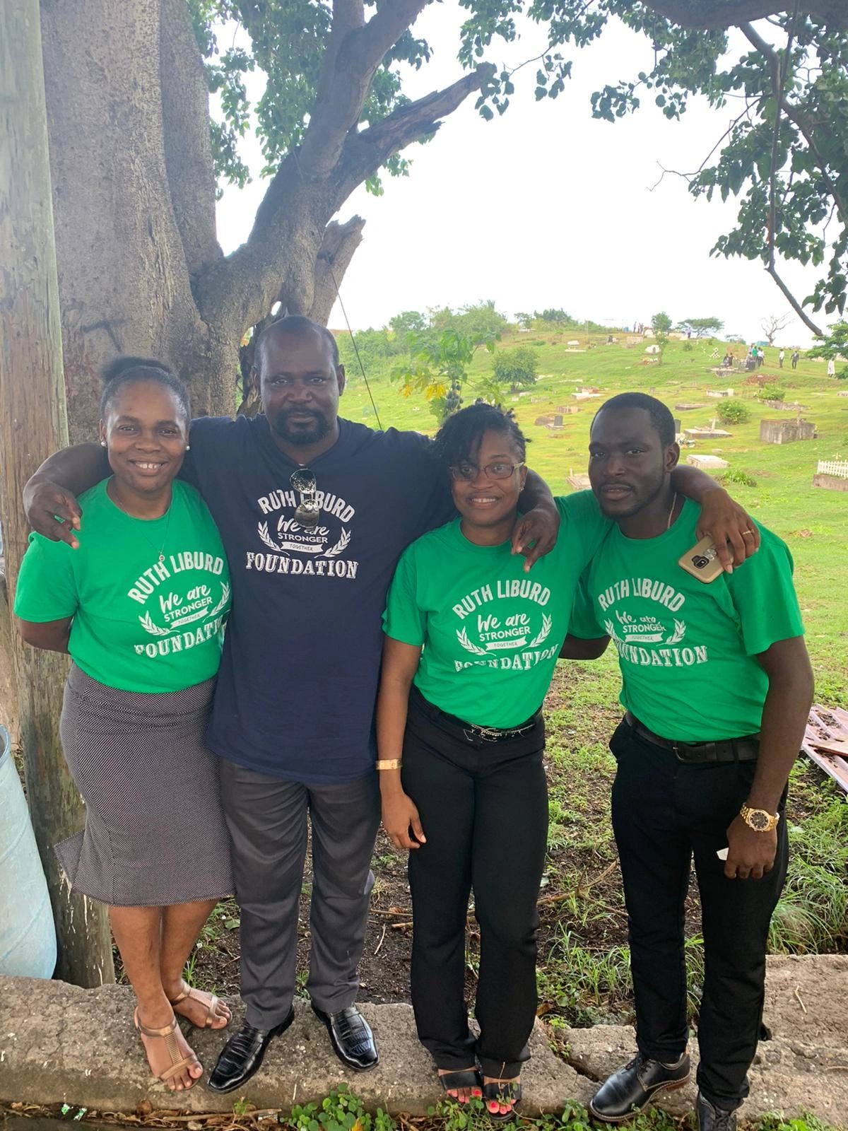 RLF - SKN paid tribute to Ms Michael of Cayon, St.Kitts