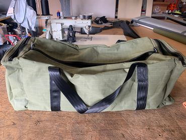 Canvas camping bags