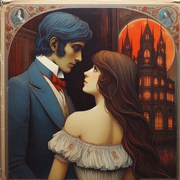 Gazing intently into each others' eyes. That's a Love Profound.