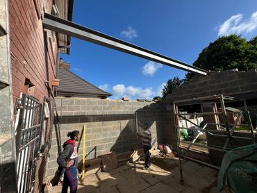 We specialise in home extensions, adding extra rooms or expanding spaces in existing homes. Whether you need more living space, bedrooms, or a larger kitchen.