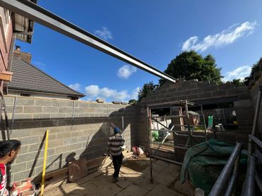 We specialise in home extensions, adding extra rooms or expanding spaces in existing homes. Whether you need more living space, bedrooms, or a larger kitchen.