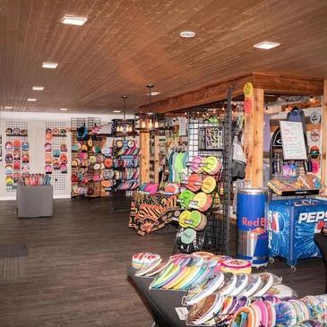 Disc Golf Pro shop, one of the best disc golf store in the region