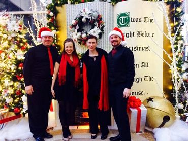 Uptown Carolers in Modern Apparel