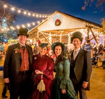 Uptown Carolers at Heritage Farmstead Museum's Lantern Light Event