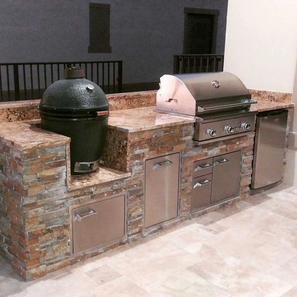 Primo smoker, Broilmaster grill