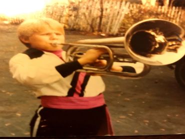 My first year in drum corps.