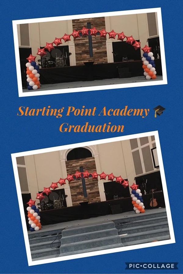 Star arch on columns