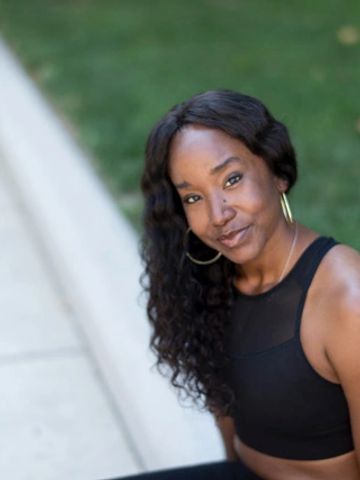 woman in athletic clothes