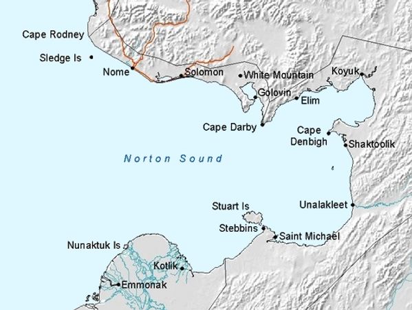Norton Sound map