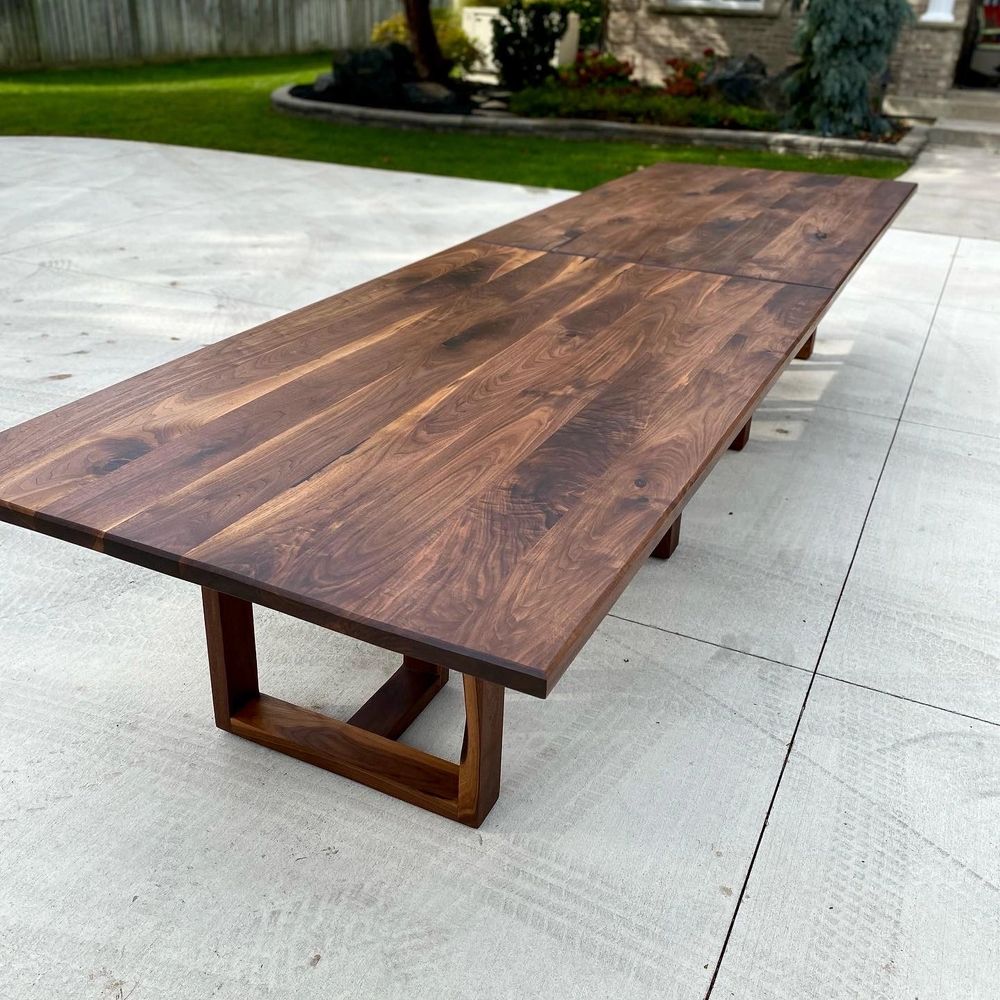 16' Walnut confrence table