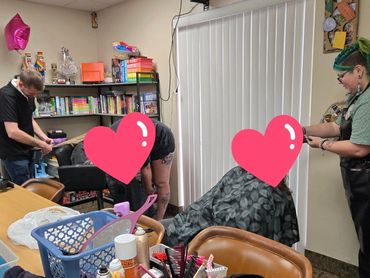 volunteers at attending Glass House events