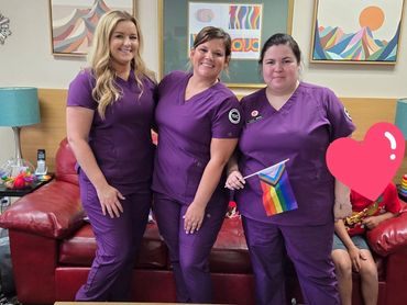 volunteers at attending Glass House events