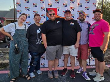 volunteers at attending Glass House events