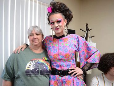 volunteers at attending Glass House events