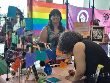 volunteers at attending Glass House events