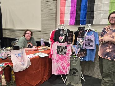 volunteers at attending Glass House events