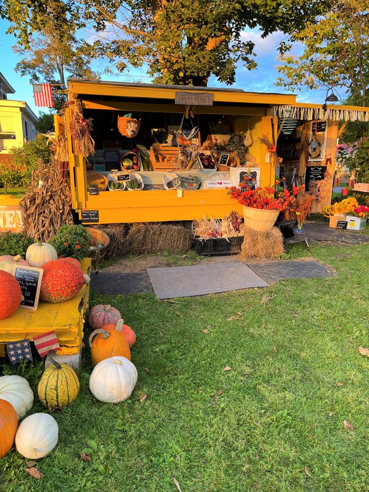 Veggie Stand towards end of the season