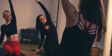 side stretch: for breath and better posture