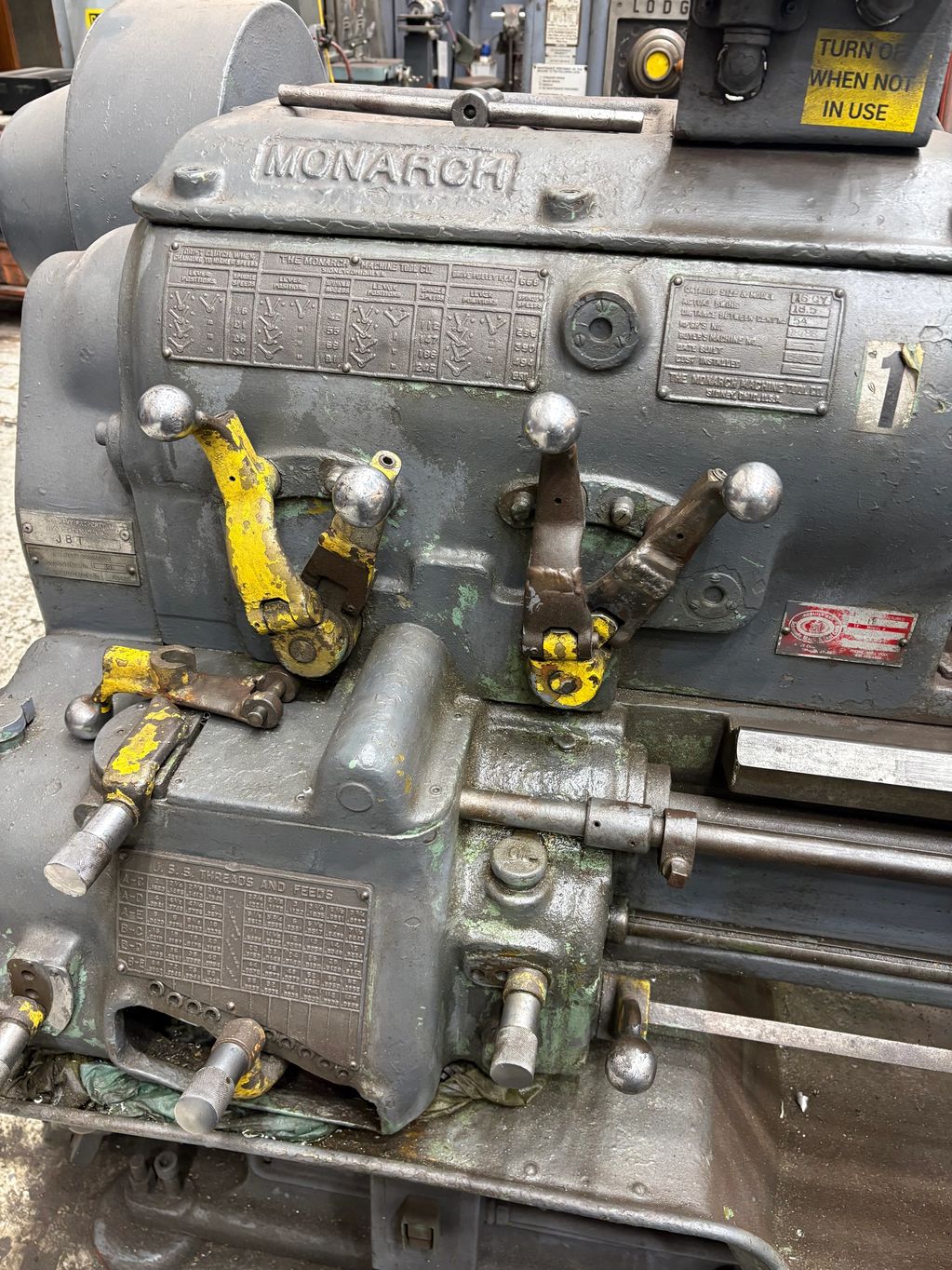 Monarch Lathe