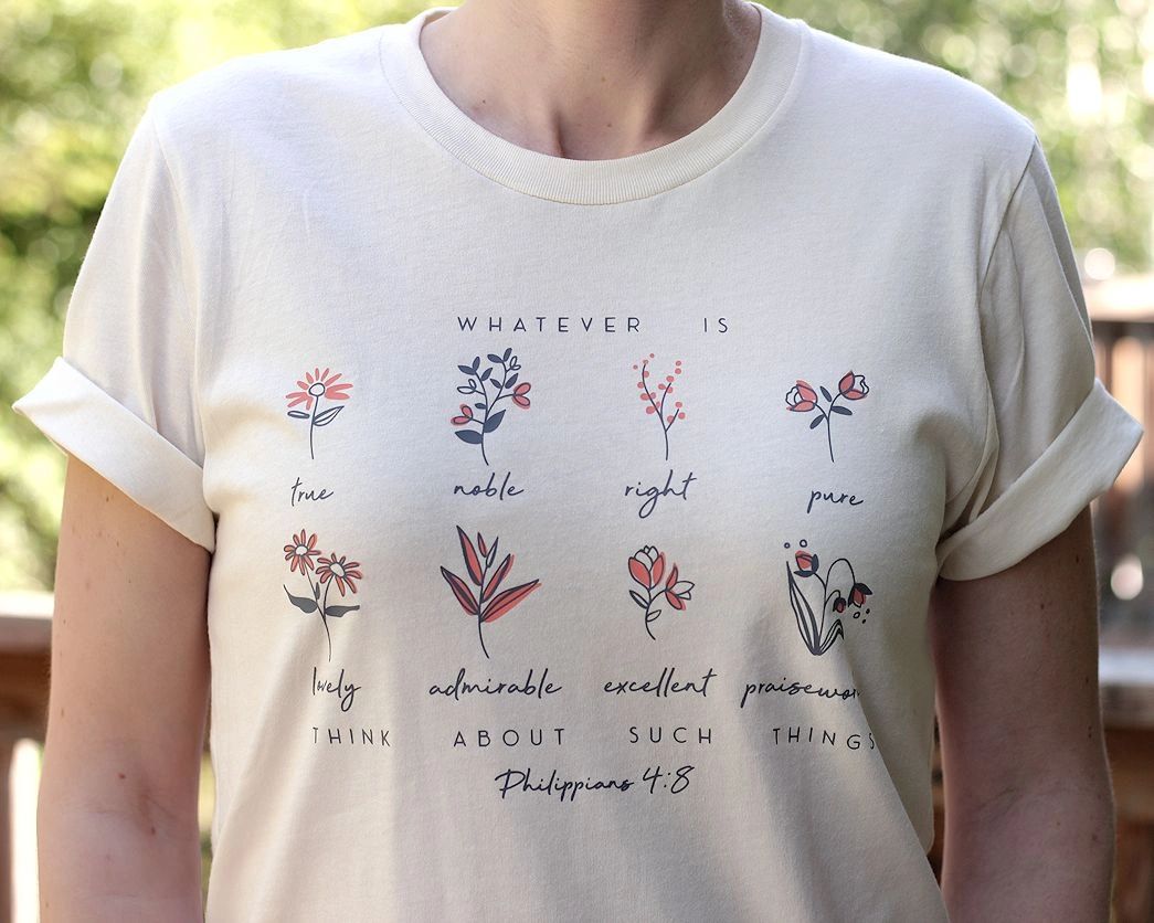 Whatever is True Shirt by Gaffren
