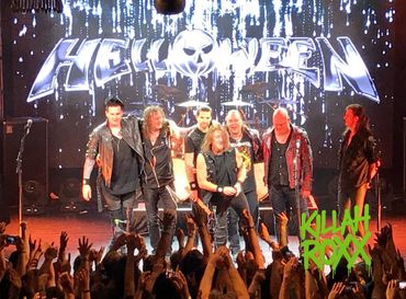 Helloween Live on stage concert in NYC