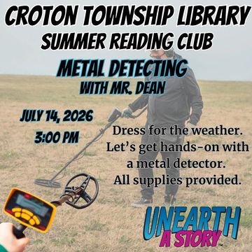 man operating metal detector. event information
