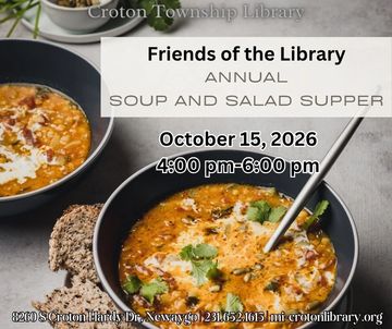 bowls of soup with bread and spoons. event details