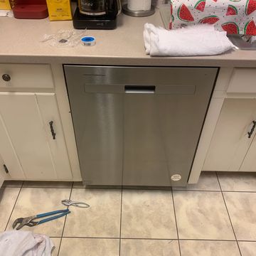 Dishwasher installation