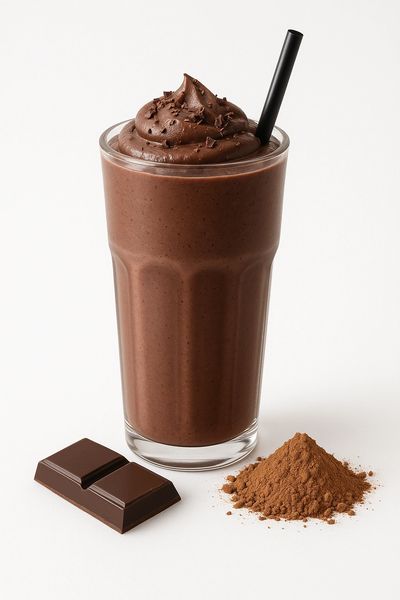 Schokoladiger Acai-Protein-Smoothie