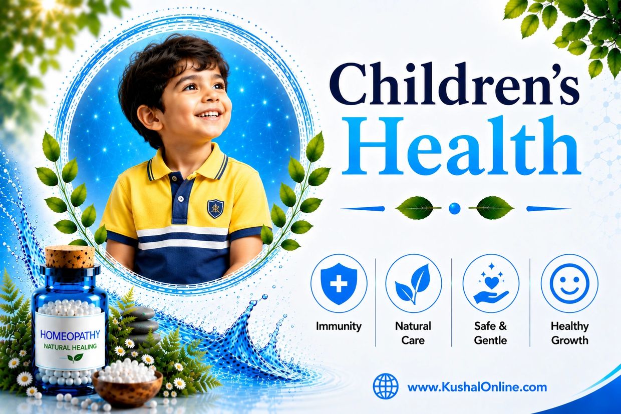 Homeopathy Treatment for Children’s Health Concerns at Kushal Online