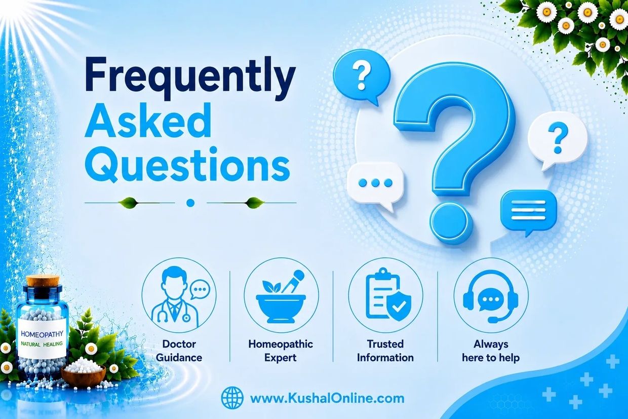 Frequently Asked Questions at Kushal Online
