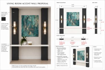 One of a king accent walls that contractors we work with can build to perfection.