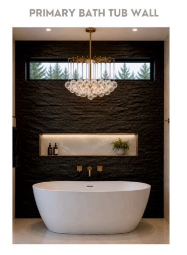 Custom bathrooms that are spa inspired