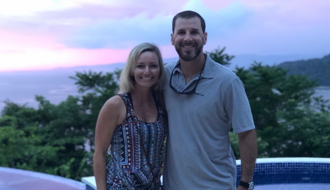 Costa Rica Fishing Vacation, married Christian couple, husband, fisherman, boat, offshore trip