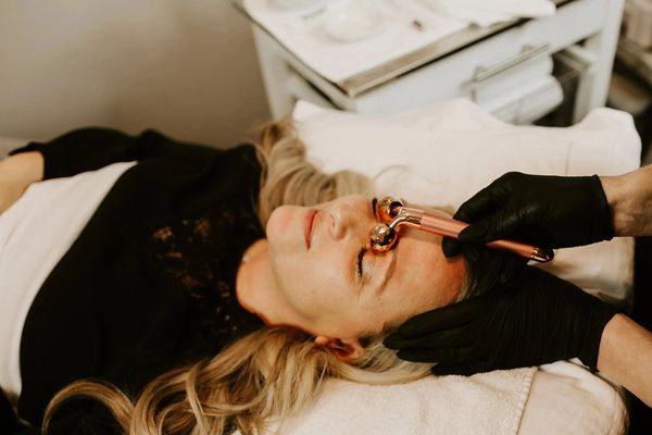 Galvanic stimulation helps stimulate the cells and allows serums to penetrate more deeply.