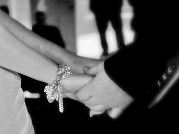 Vow renewal ceremony with married couple.  Canberra