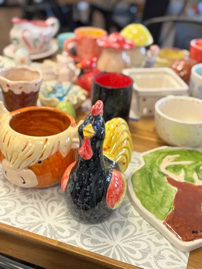 Pick-Up Deadline: Finished pieces must be picked up within 30 days from the date you painted. After