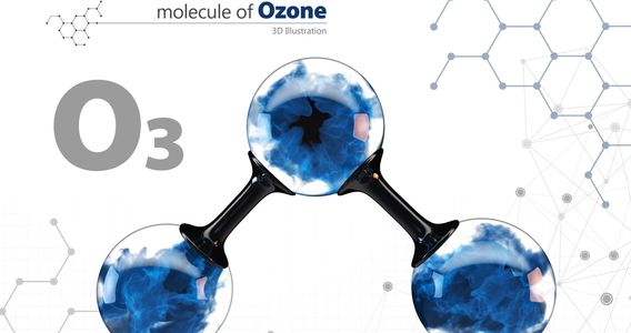 molecule of ozone