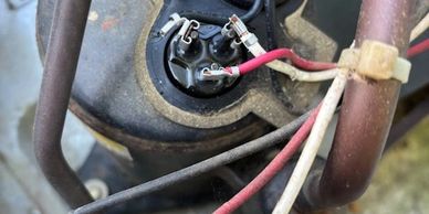 Compressor wiring