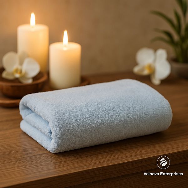 Towels in bathroom, bath towel, terry towel, cotton towels,