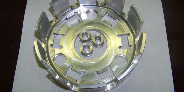 Billet  clutch basket for 79-82 ,XL,FT 500 HONDA Can use up to 8 plates if you use the ASCOT CENTER
