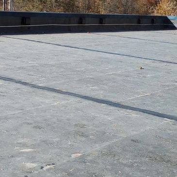 Flat EPDM Commercial roof