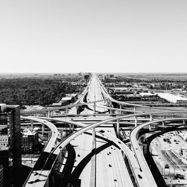 The texas star displayed in our roadway network