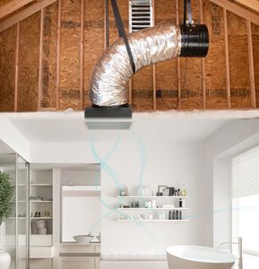 Simple and effective Apex QC whole house fan system