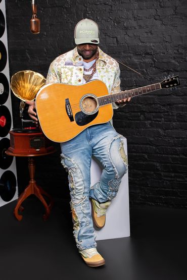 Andy Griffen Jr with Guitar in Nashville