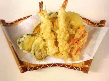 Tempura Appetizer crisp on the outside and tender on the inside; perfect or dipping.