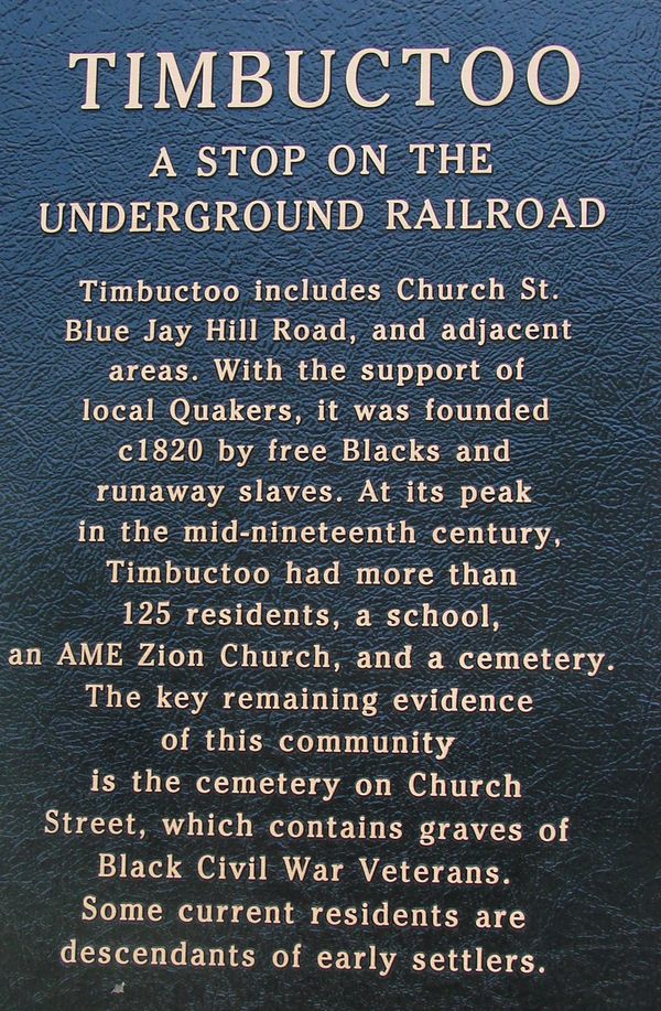 Timbuctoo Historical Society|Timbuctoo, New Jersey